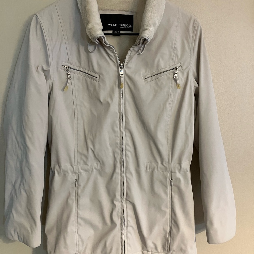 Weatherproof Women's Cream Jacket